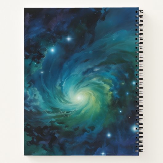 Oasis Cósmico ノートブック (裏面)