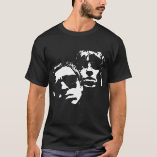 OASIS - Liam & Noel - Silhouette Live 2025 Tシャツ