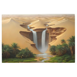 Oasis of Hope メタルプリント