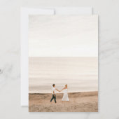 OASIS Wedding Photo Details Card 招待状 (裏面)