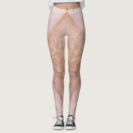 Oatmeal beige AI art  レギンス