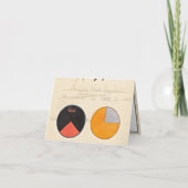 Oats, 1920 by Hilma af Klint カード (正面)