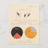 Oats, 1920 by Hilma af Klint ポストカード (正面)
