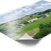 Oats Royd Mill - Historic Yorkshire Landscape フォトプリント (角)