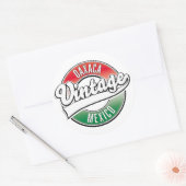 Oaxacaメキシコヴィンテージロゴ。 ラウンドシール (封筒)