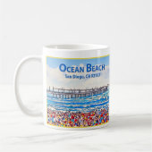 OBのコーヒーカップ コーヒーマグカップ (左)