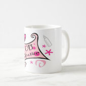 OBのナース(産科学)の看護 コーヒーマグカップ (正面右)