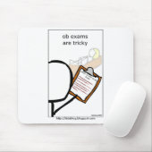 OBの検査はこうかつです マウスパッド (マウス)