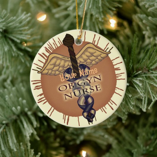 OBギンカスタムナースカドゥセウスオーナメント セラミックオーナメント (ツリー)