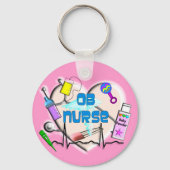 OBナースアートギフト キーホルダー (正面)