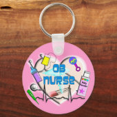 OBナースアートギフト キーホルダー (正面)