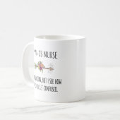 OBナース産科ギフトアイディア コーヒーマグカップ (正面左)