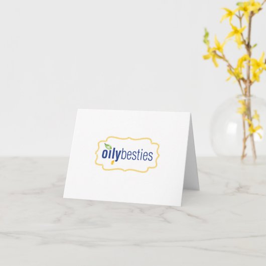 OBノテカード カード (黄色い花)