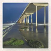 OB桟橋 ガラスコースター (正面)