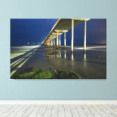 OB桟橋 キャンバスプリント (インサイチュ (ウッドフロア))