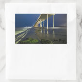 OB桟橋 長方形シール (バッグ)