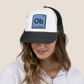 Ob - オーシャンビーチ サンフランシスコ 化学記号 キャップ (インサイチュ)