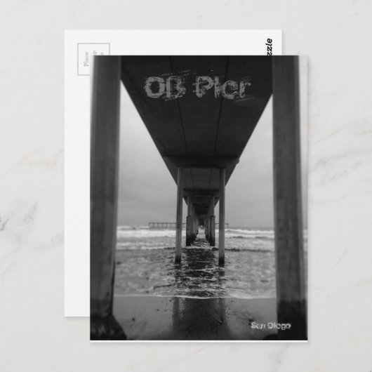 OB BW ポストカード (正面/裏面)