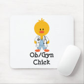 OB/GYNのひよこのマウスパッド マウスパッド (マウス)