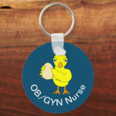 OB/GYNナース キーホルダー (正面)