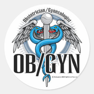 OB/GYNブルーカドゥセウス ラウンドシール
