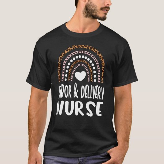 OB-GYN労務および搬送ナース_1 Tシャツ (正面)