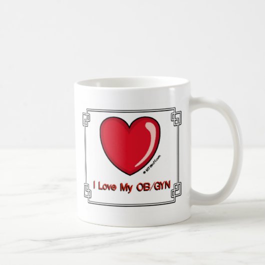 OB/GYN コーヒーマグカップ (右)