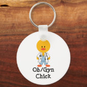 OB/GYN Chickキーチェーン キーホルダー (正面)