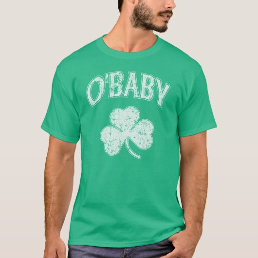 O'Babyのアイルランド人のシャムロック Tシャツ (正面)