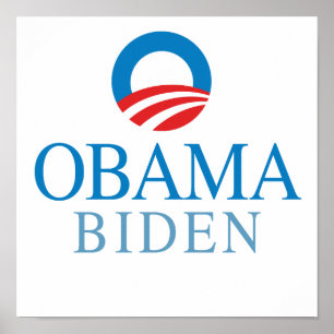 OBAMAバイデン氏O BLUE -.png ポスター