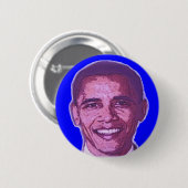 OBAMAボタン 缶バッジ (正面&裏面)
