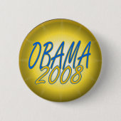 Obama2008 缶バッジ (正面)