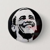Obama44 缶バッジ (正面)