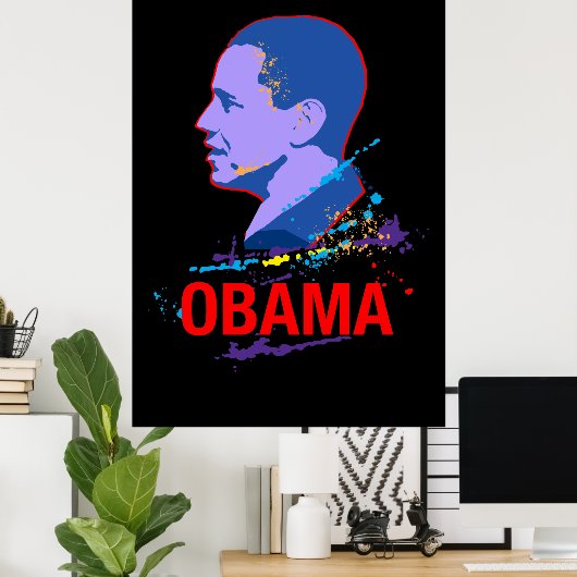 Obama ポスター (ホームオフィス)
