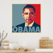 OBAMA ポップアートポスター ポスター (キッチン)