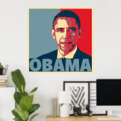 OBAMA ポップアートポスター ポスター (ホームオフィス)