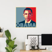 OBAMA ポップアートポスター ポスター (ホームオフィス)