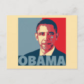OBAMA ポップアート   ポストカード (正面)