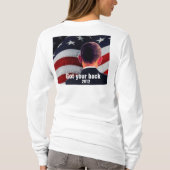 Obama 得 Your Back 2012長袖Tee Tシャツ (裏面)