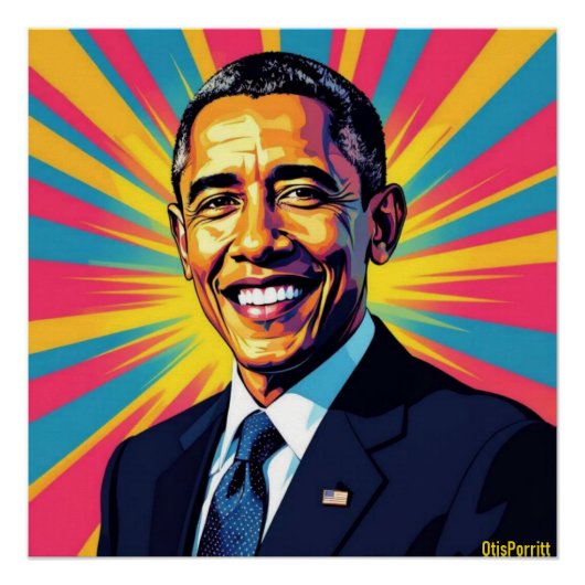 OBAMA-13 ポスター (正面)