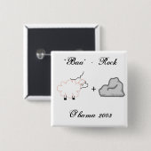 O'Bama 2008年-カスタマイズ 缶バッジ (正面&裏面)