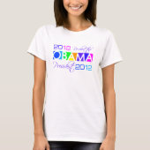 OBAMA 2012シャツ – スタイルとカラーを選択 Tシャツ (正面)