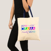 OBAMA 2012バッグ – 選択スタイルと色 トートバッグ (正面(商品))