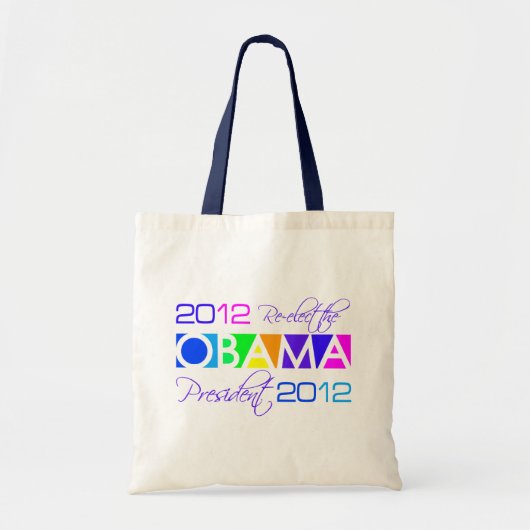 OBAMA 2012バッグ – 選択スタイルと色 トートバッグ (正面)