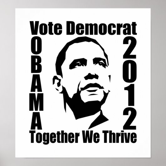 OBAMA 2012ポスター ポスター (正面)