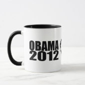 OBAMA 2012マグカップ – スタイルと色を選択 マグカップ (左)