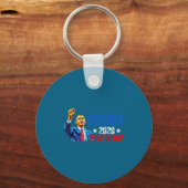 Obama 2028 Let's Fix This Obama 48th President キーホルダー (正面)