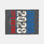 Obama 2028 Let's Fix This Obama 48th President フリースブランケット (正面(横))