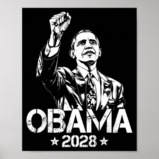 Obama 2028 Let's Fix This Obama 48th President ポスター (正面)