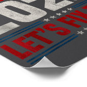 Obama 2028 Let's Fix This Obama 48th President ポスター (角)